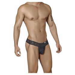 CandyMan String Dentelle Tlazol Noir
